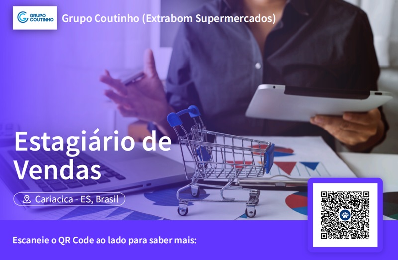 Grupo Coutinho abre vaga para Estagiário de Vendas