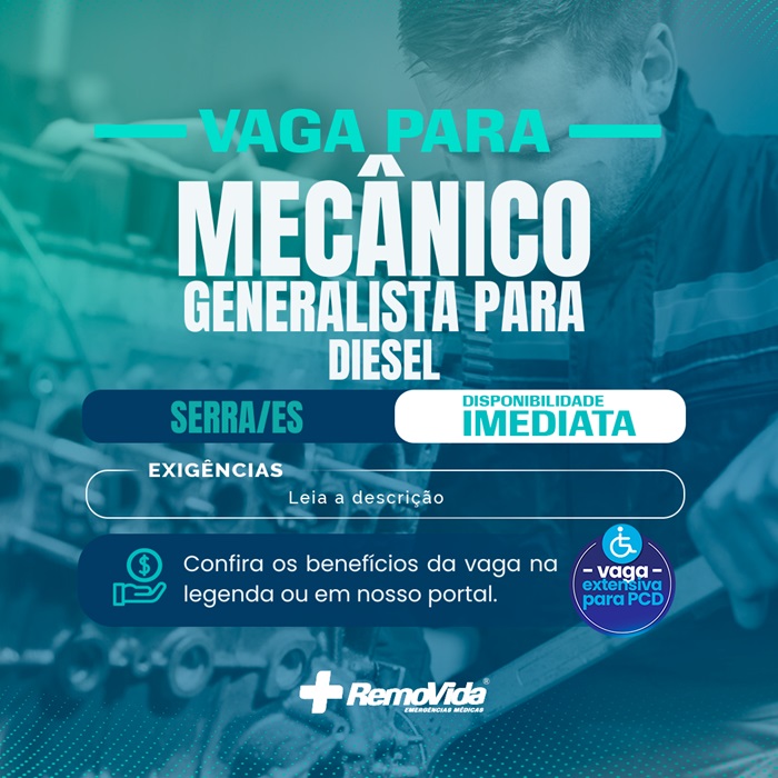 MECÂNICO AUTOMOTIVO DIESEL GENERALISTA