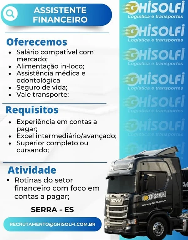 ASSISTENTE FINANCEIRO