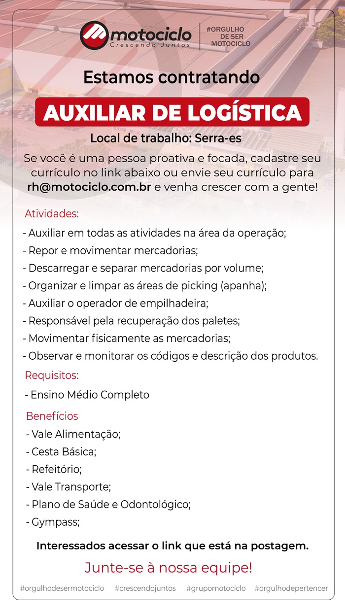 Auxiliar de Logística
