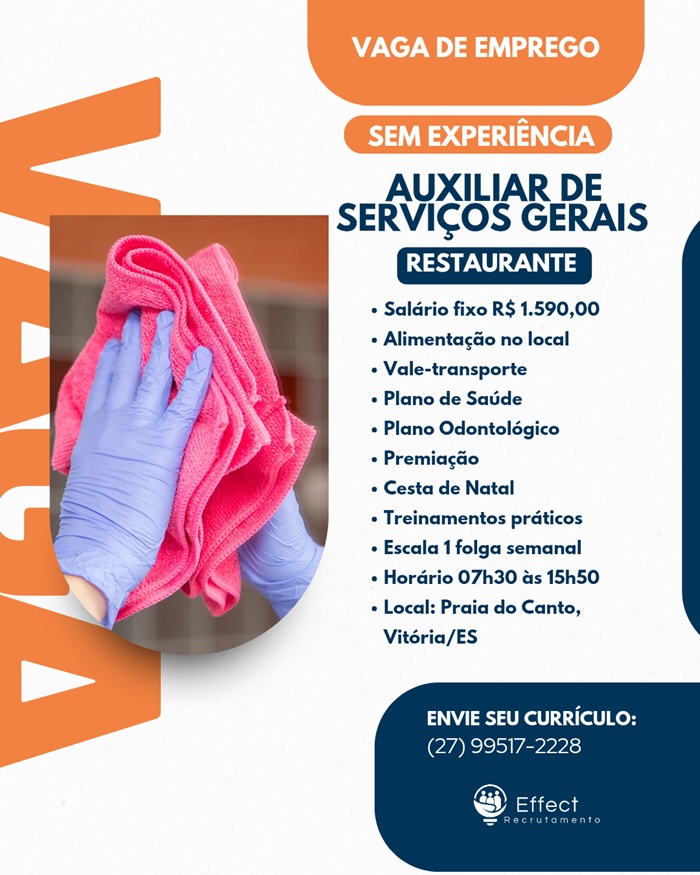 AUXILIAR DE SERVIÇOS GERAIS