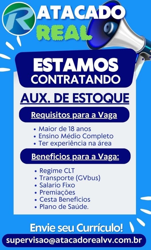 AUXILIAR DE ESTOQUE