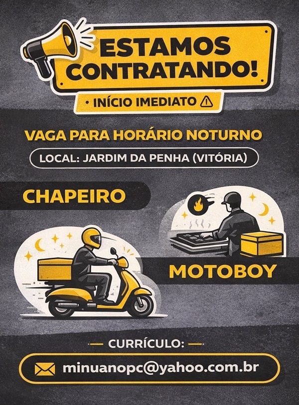 Chapeiro e Motoboy