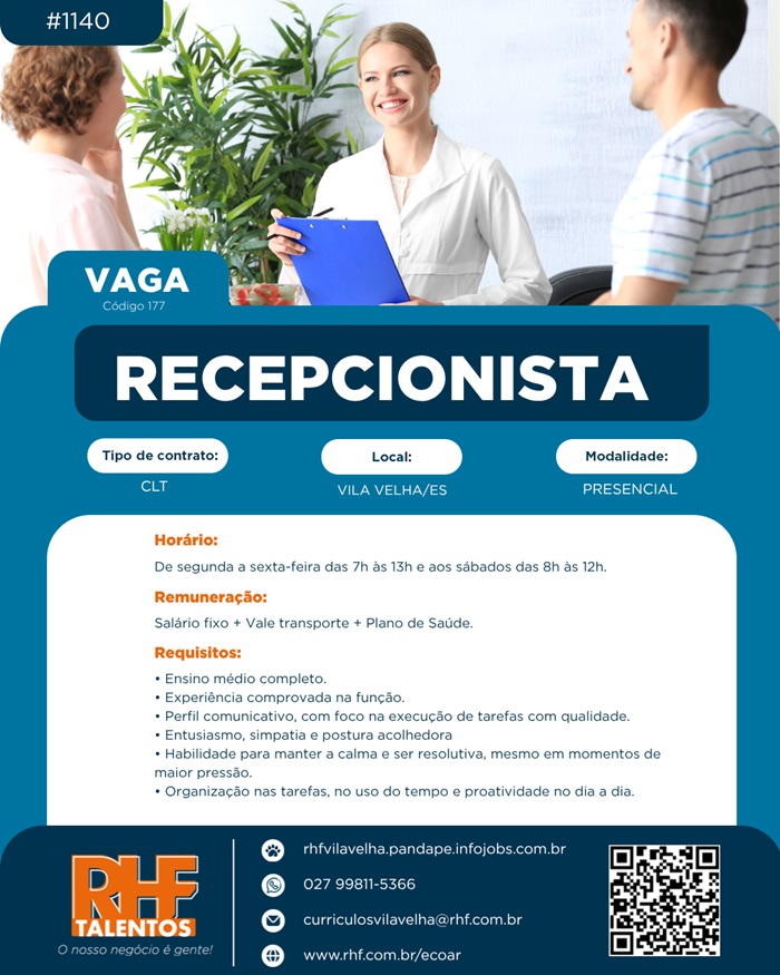 RECEPCIONISTA