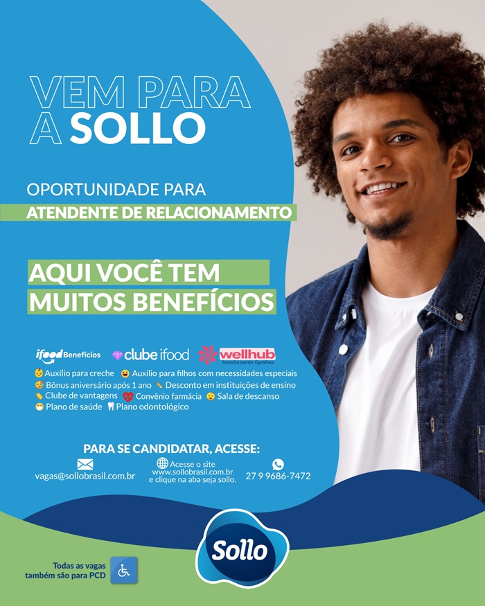 ATENDENTE DE RELACIONAMENTO - SOLLO