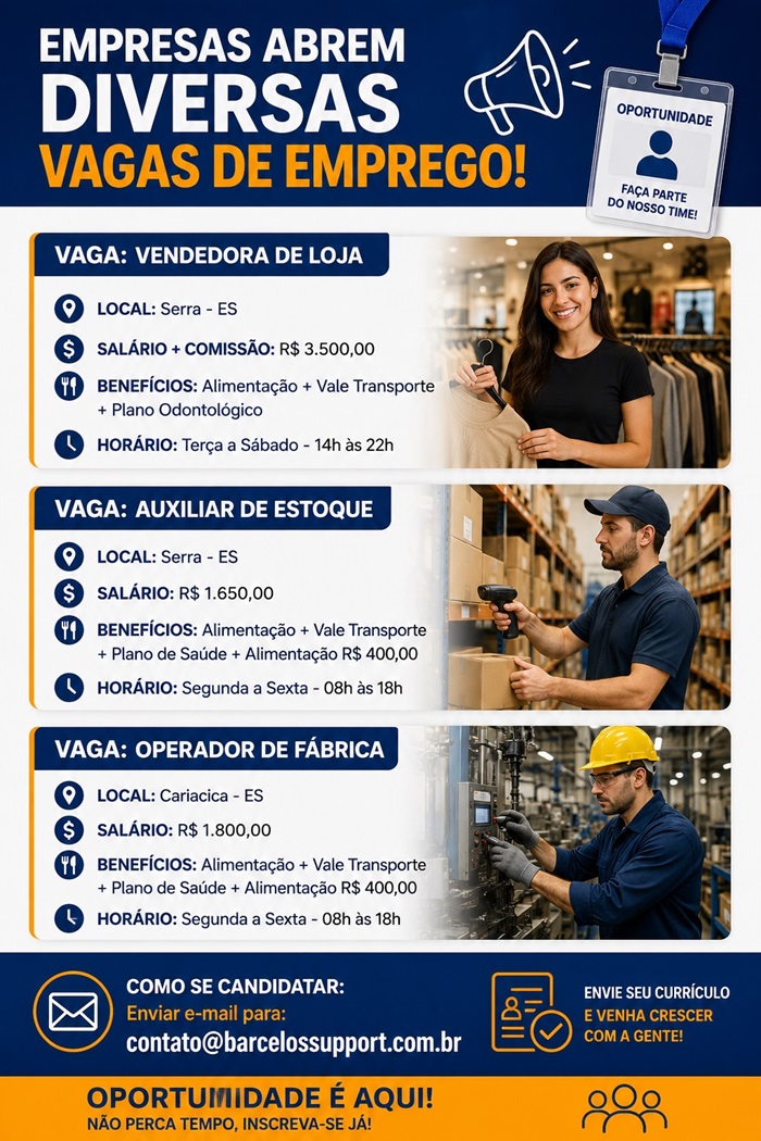Vaga de emprego