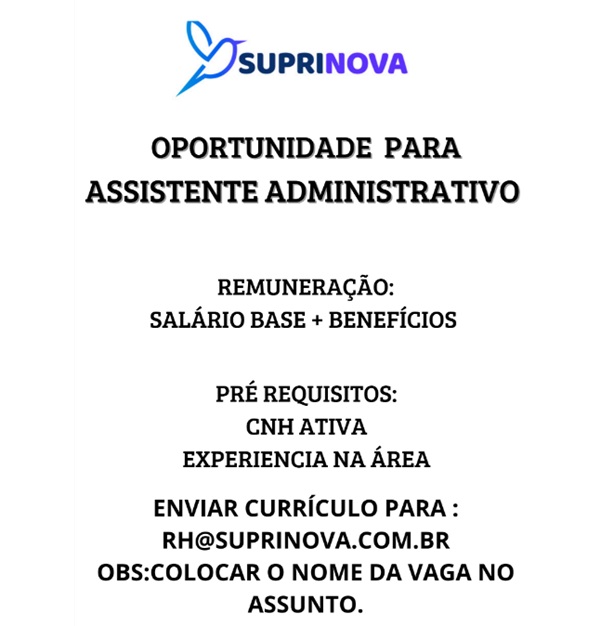 ASSISTENTE ADMINISTRATIVO