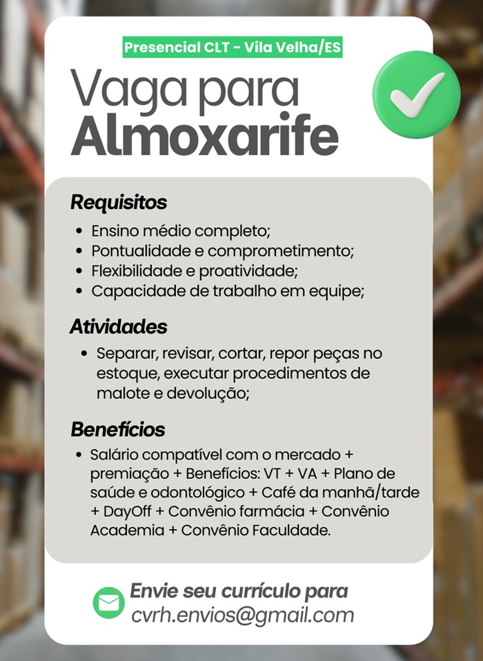 ALMOXARIFE 