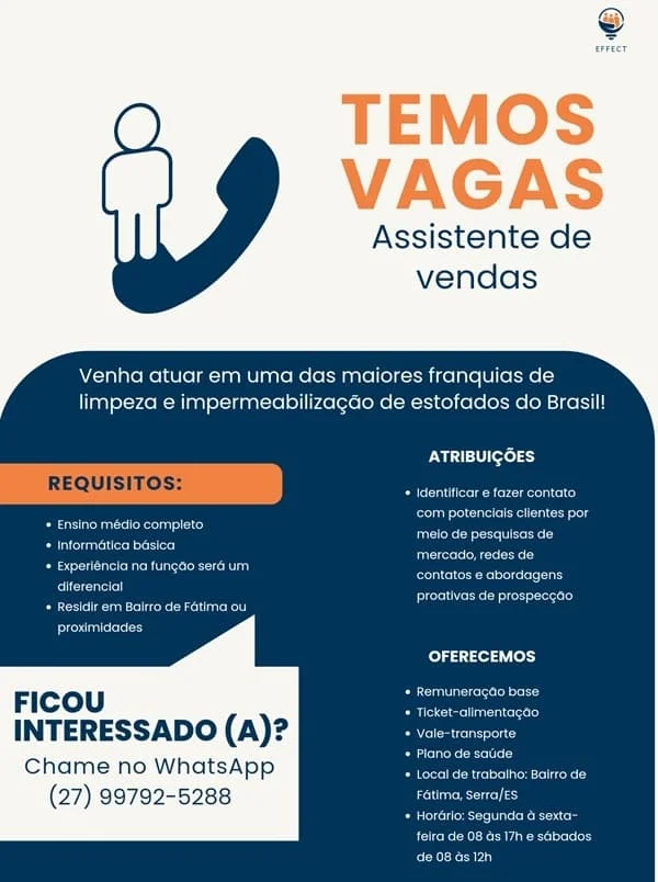 ASSISTENTE DE VENDAS