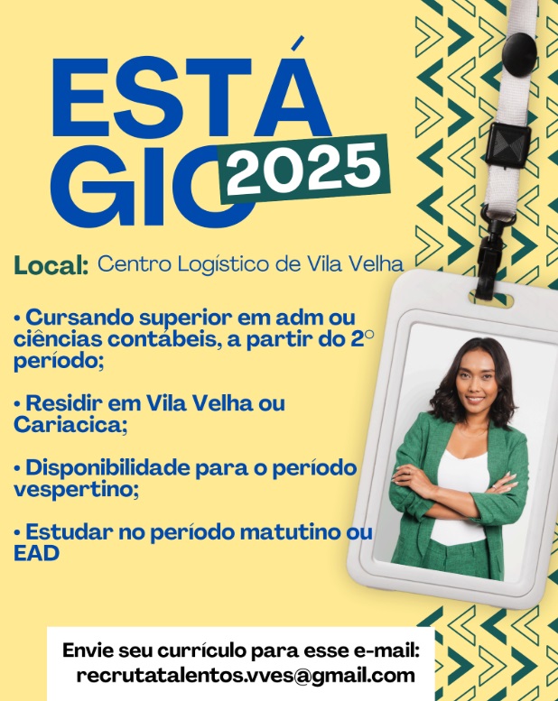 VAGA DE ESTÁGIO 2025