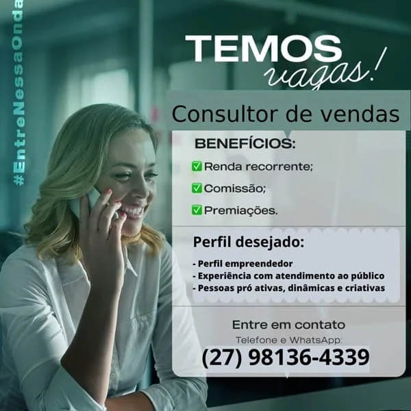 CONSULTOR DE VENDAS