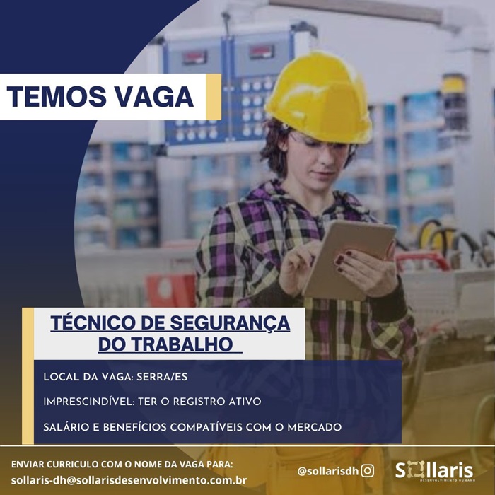 Técnico de Segurança do Trabalho