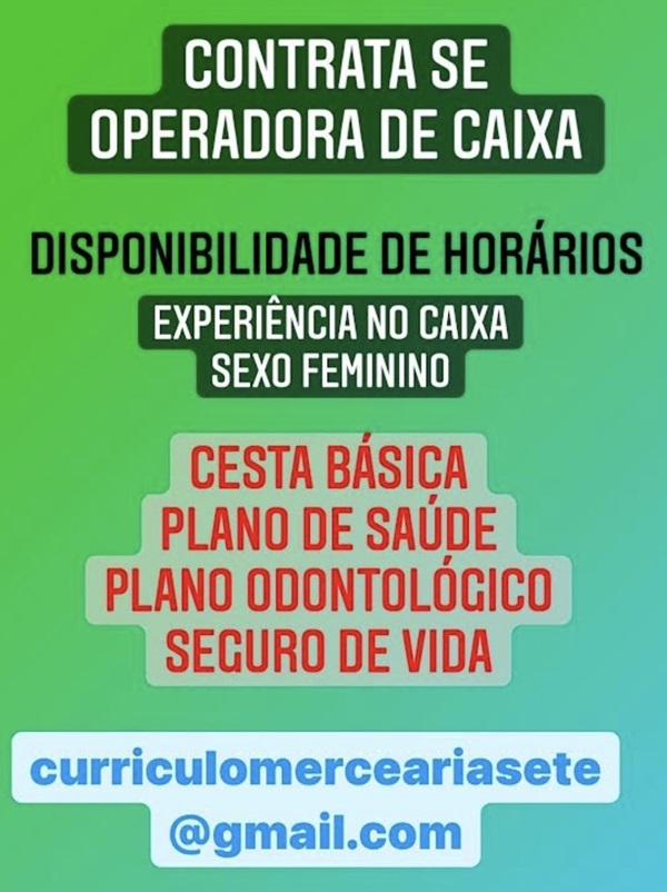 OPERADOR DE CAIXA