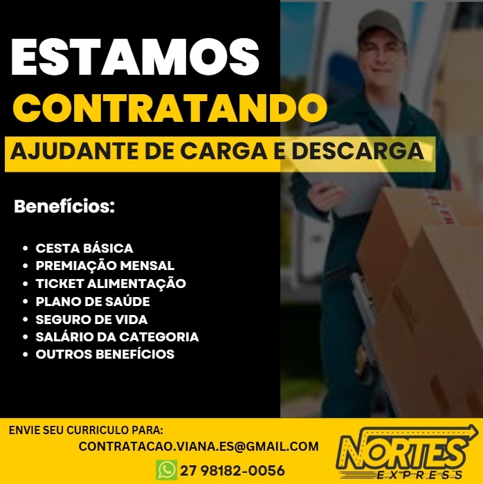 AJUDANTE DE CARGA E DESCARGA e CONFERENTE