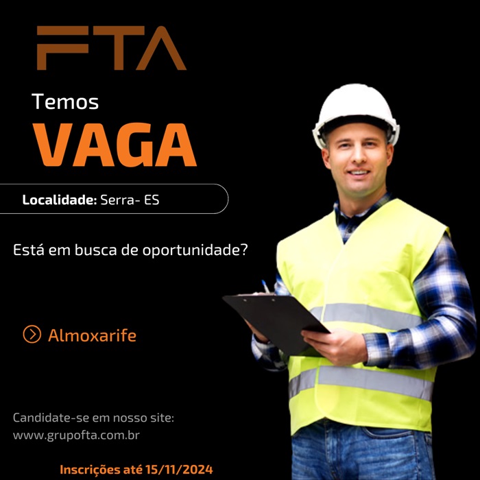 FTA CONTRATA ALMOXARIFE