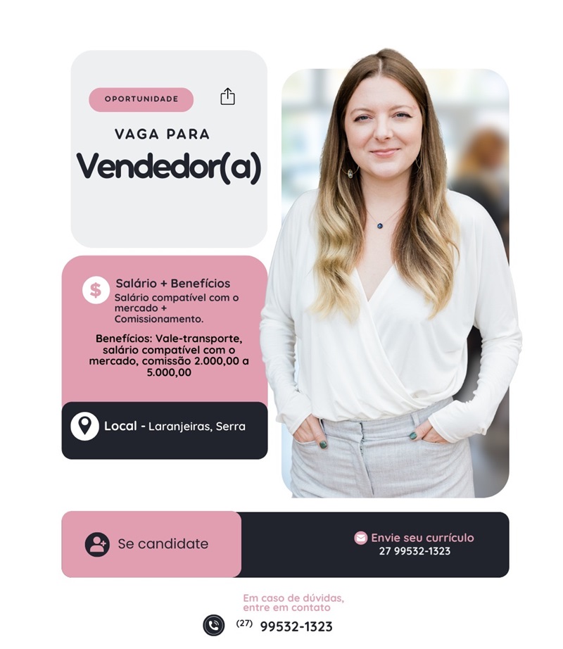 VAGA DE CONSULTOR INTERNO(A) 