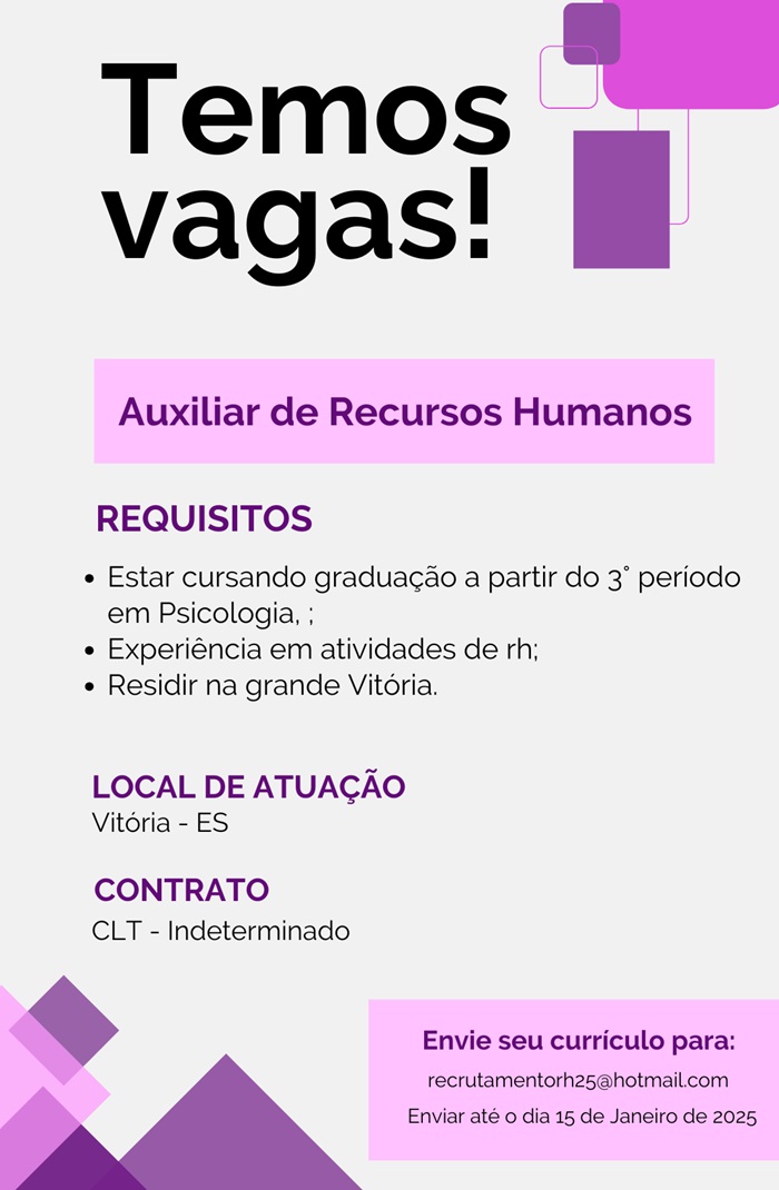 AUXILIAR DE RECURSOS HUMANOS