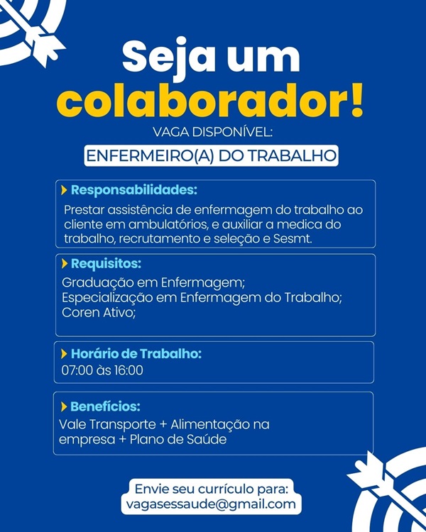 ENFERMEIRO(A) DO TRABALHO