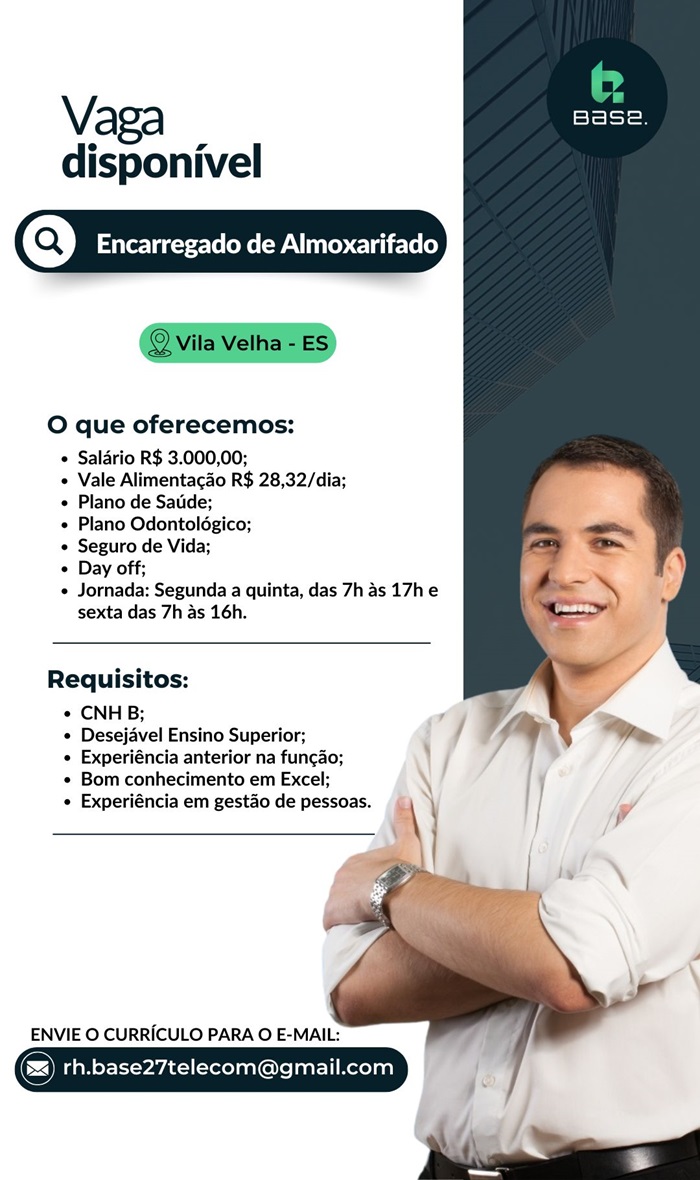 ENCARREGADO DE ALMOXARIFADO