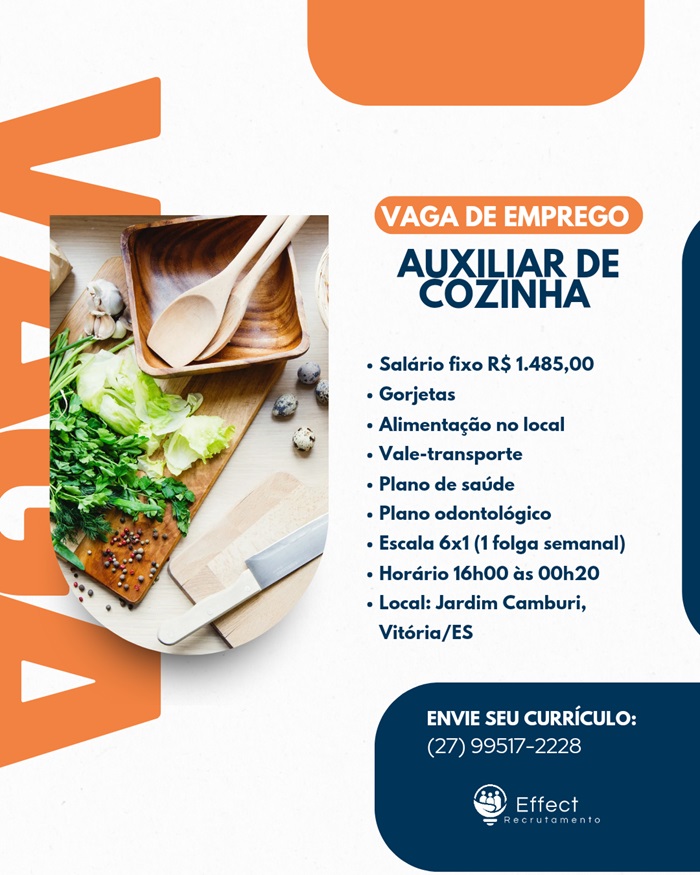 AUXILIAR DE COZINHA