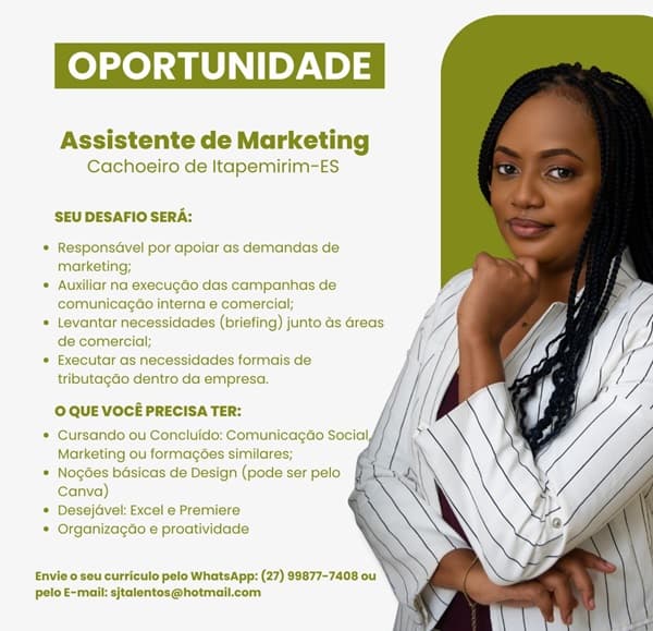 ASSISTENTE DE MARKETING