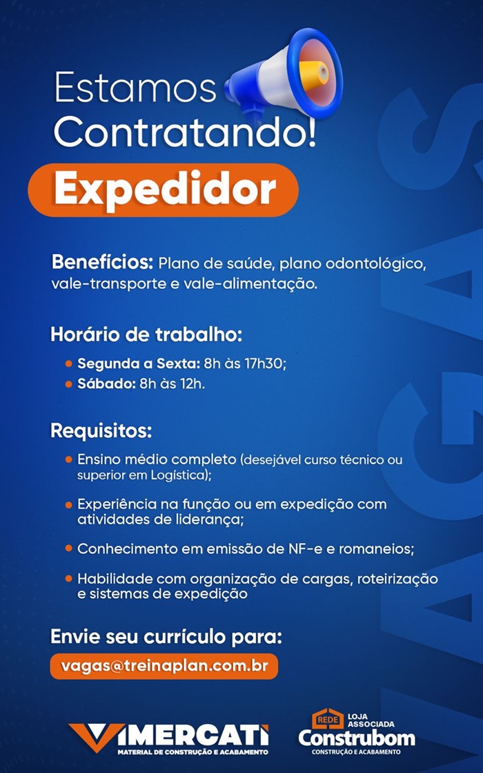 Expedidor de Mercadorias 