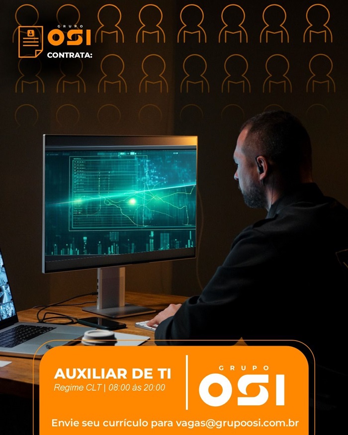 VAGA DE AUXILIAR DE TI
