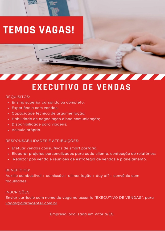 EXECUTIVO DE VENDAS 