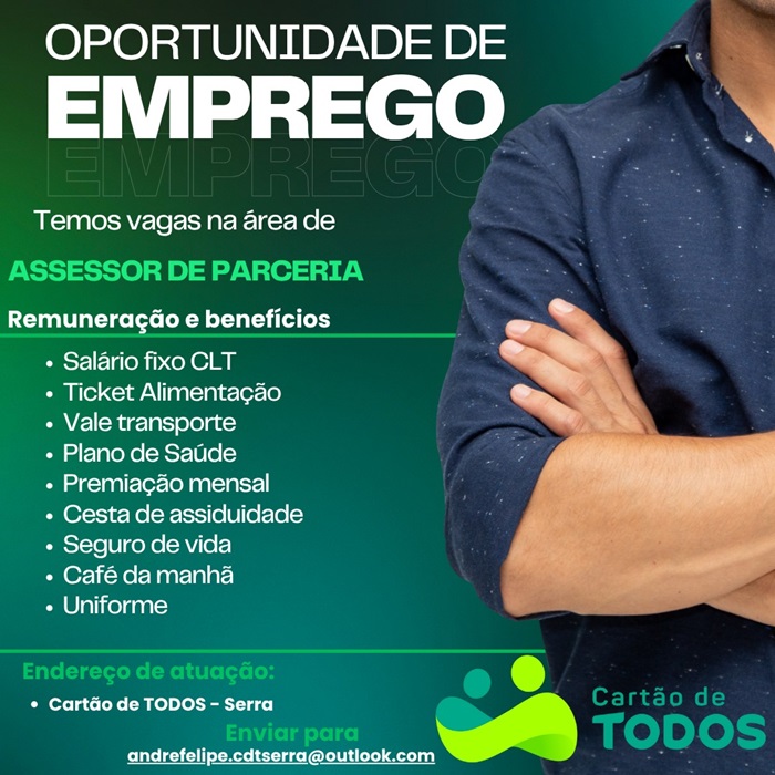 ASSESSOR DE PARCERIA - SERRA
