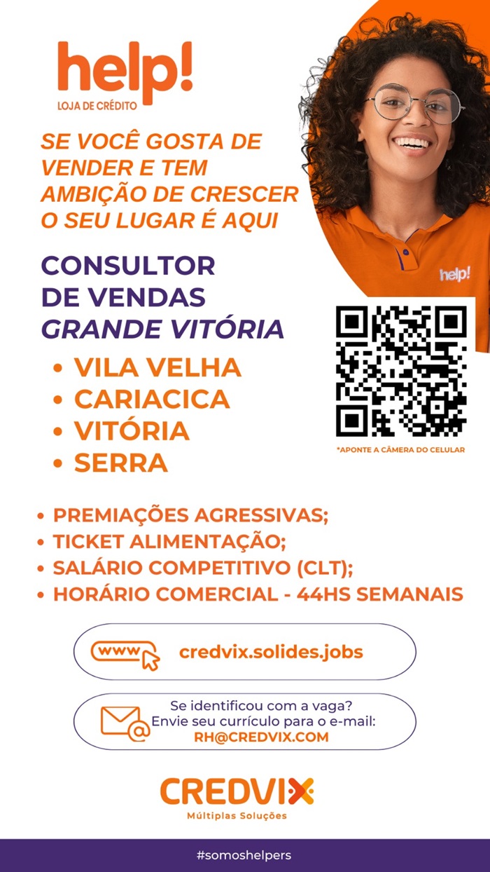 HELP! CONTRATA CONSULTOR DE VENDAS