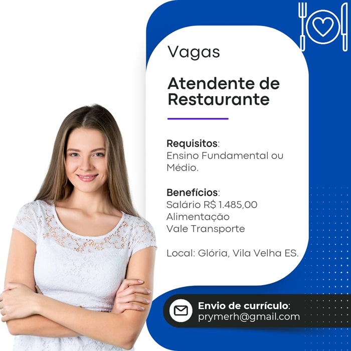 02 VAGAS - ATENDENTE