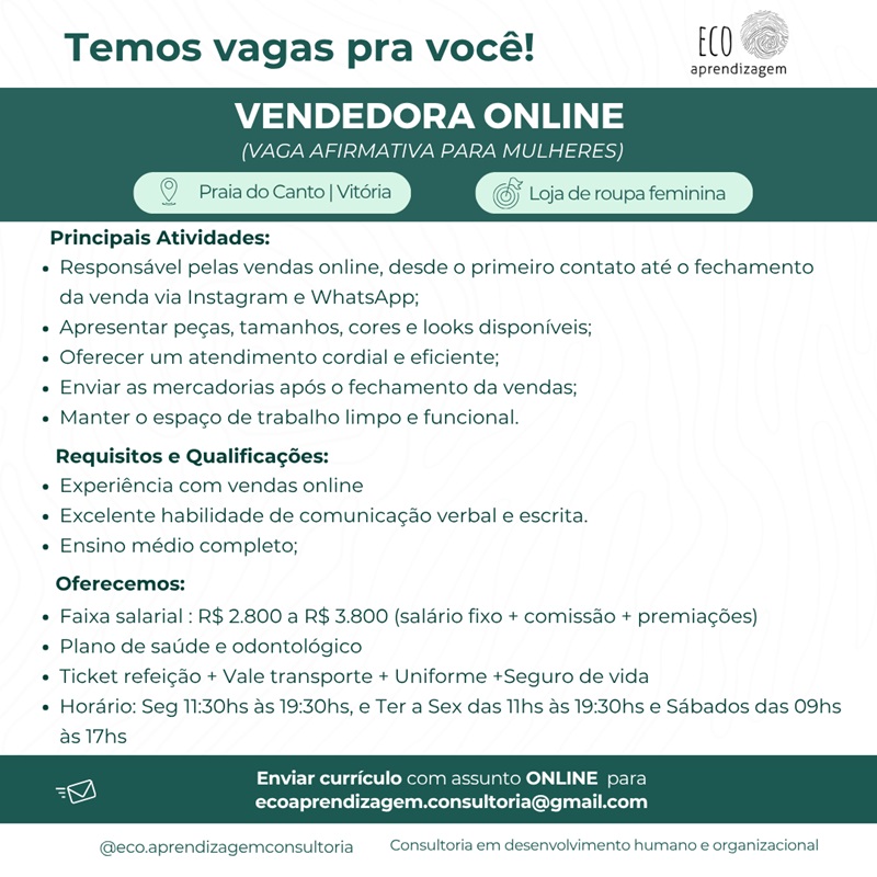 Vendedora Online