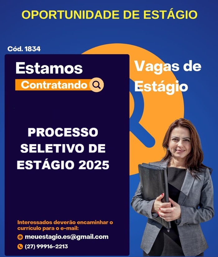 PROCESSO SELETIVO DE ESTÁGIO 2025