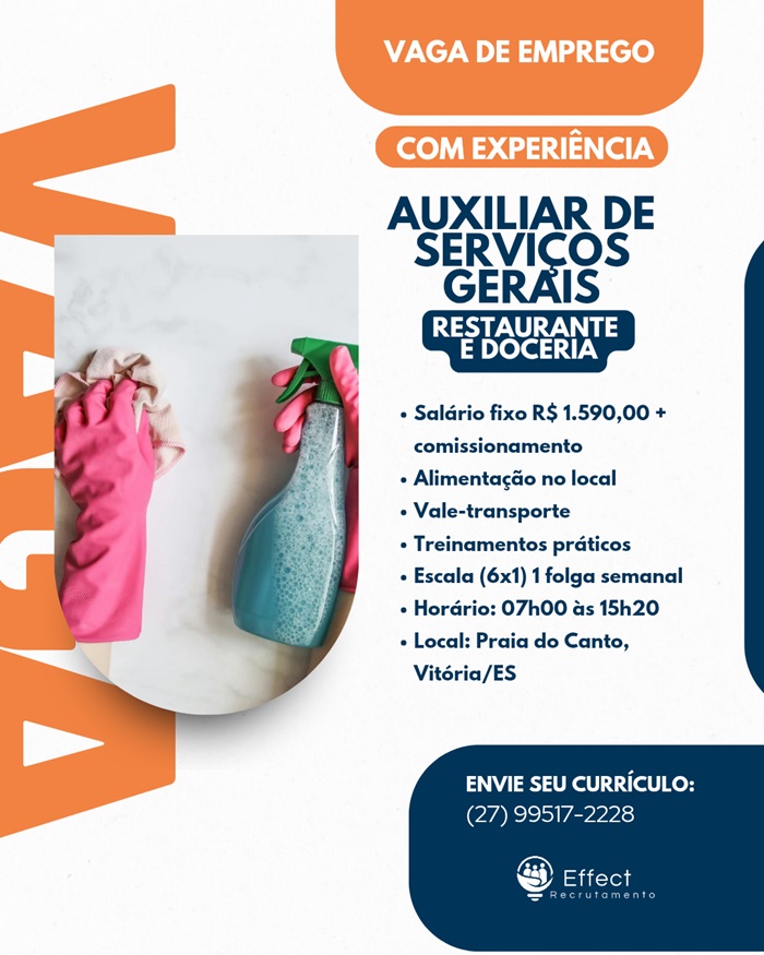 AUXILIAR DE SERVIÇOS GERAIS