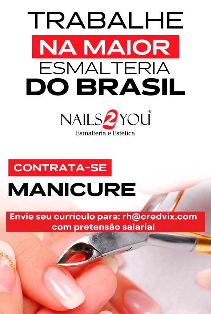 TRABALHE NA MAIOR ESMALTERIA DO BRASIL