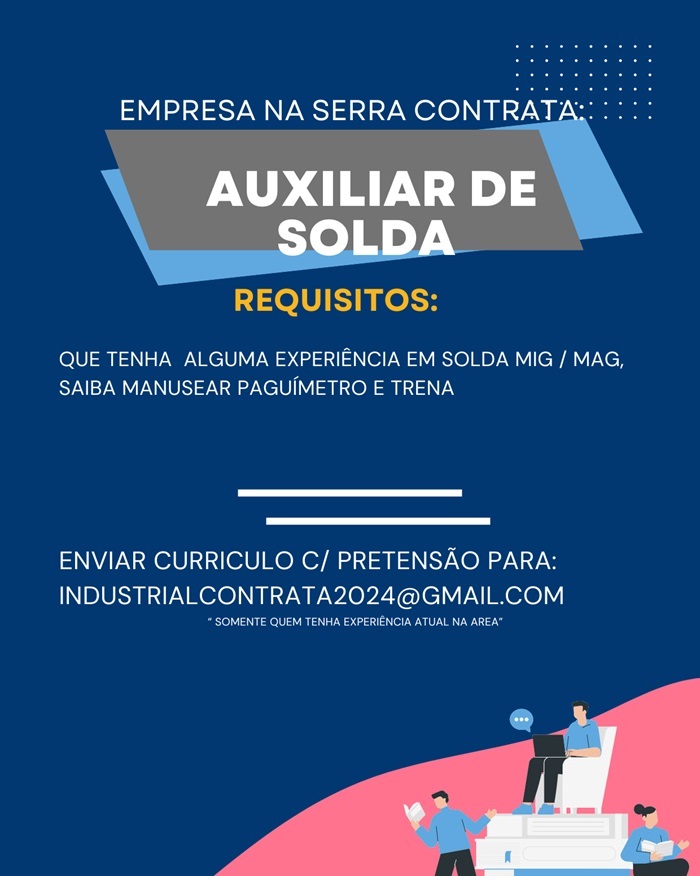 VAGA PARA LIXAMENTO INDUSTRIAL