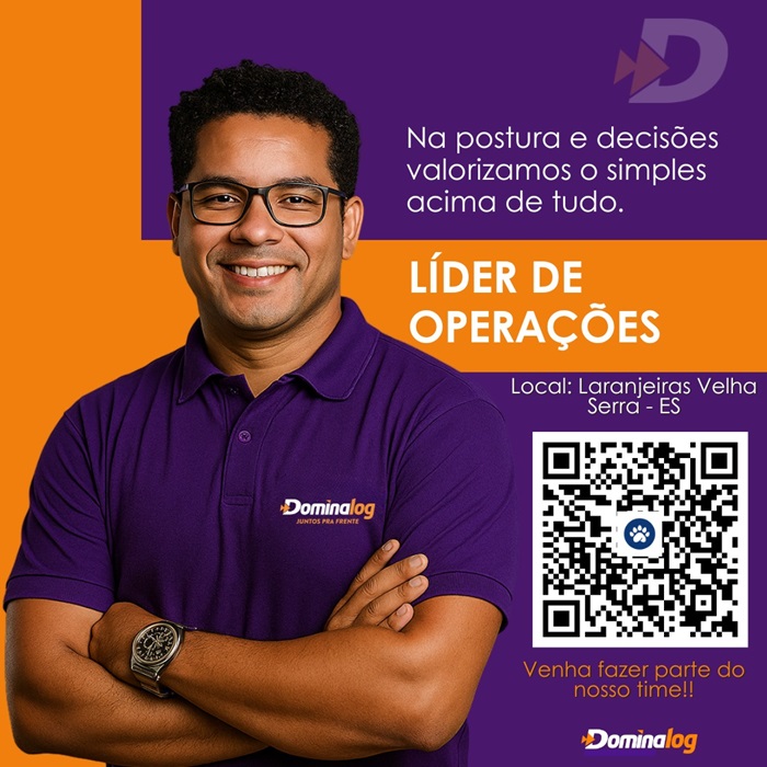 Vaga para Líder de Operações