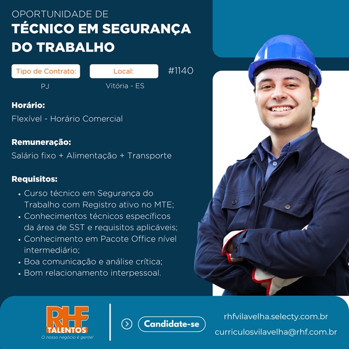 Técnico em Segurança do Trabalho