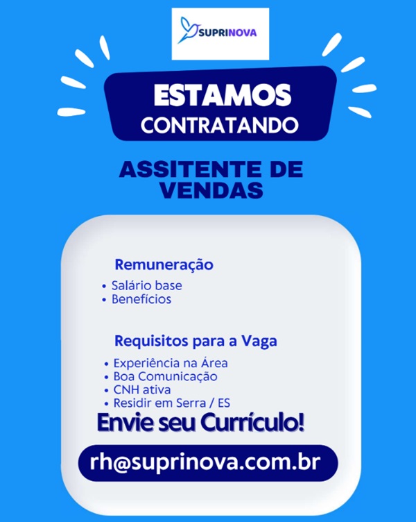 ASSISTENTE DE VENDAS