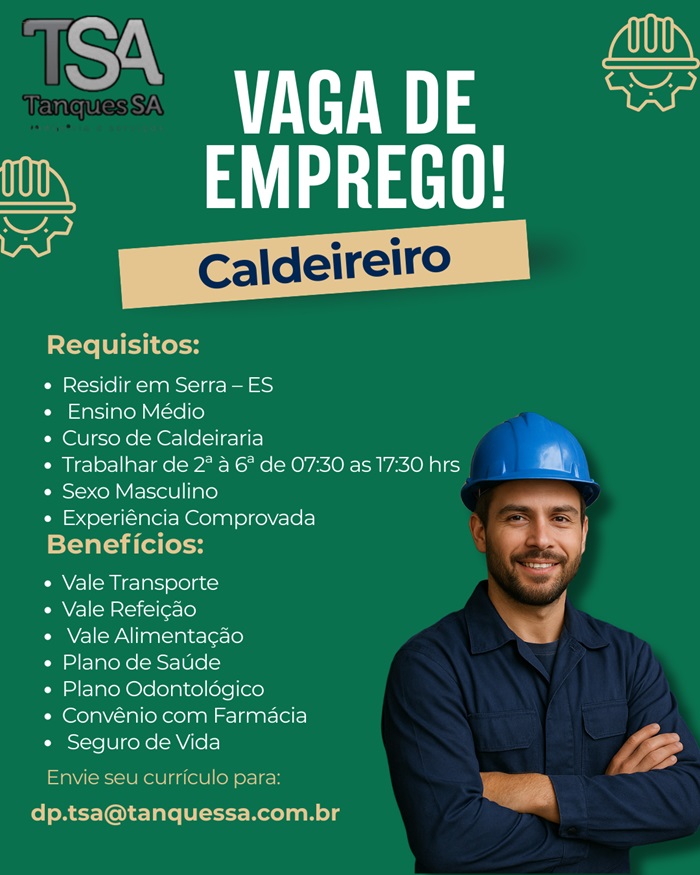 TSA CONTRATA CALDEIREIRO