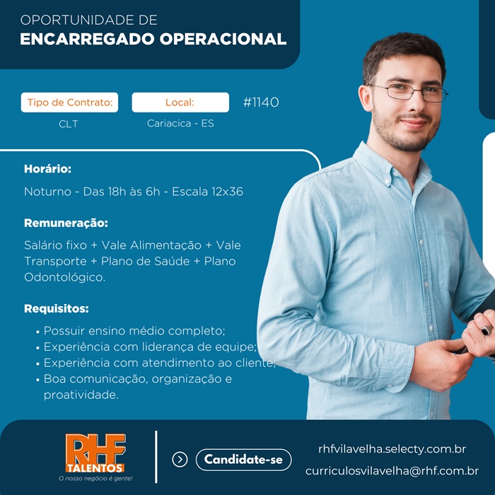 Encarregado Operacional