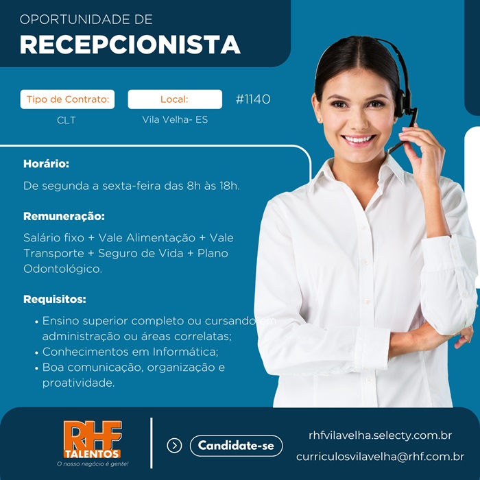 Recepcionista