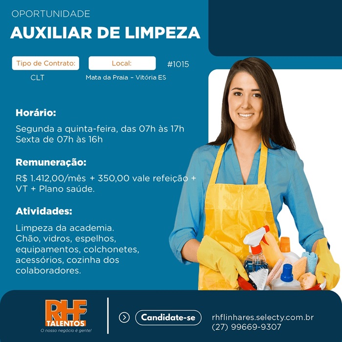 AUXILIAR DE LIMPEZA