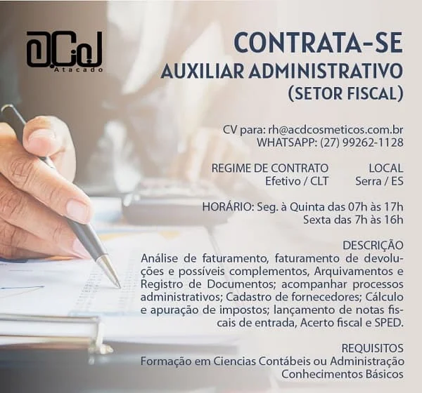 AUXILIAR ADMINISTRATIVO