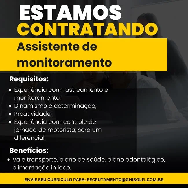 ASSISTENTE DE MONITORAMENTO