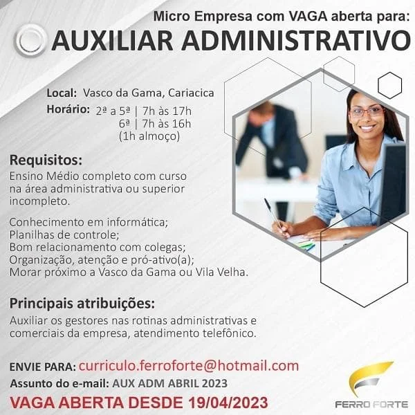 AUXILIAR ADMINISTRATIVO