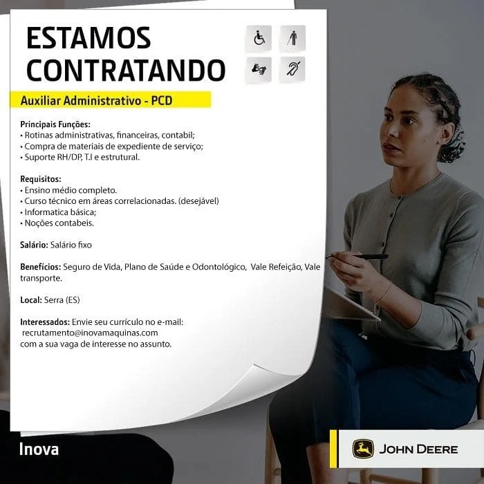 AUXILIAR ADMINISTRATIVO PCD