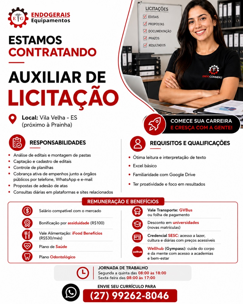 AUXILIAR DE LICITAÇÃO
