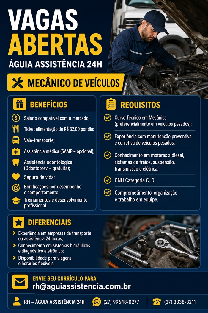 Mecânico de Veículos 