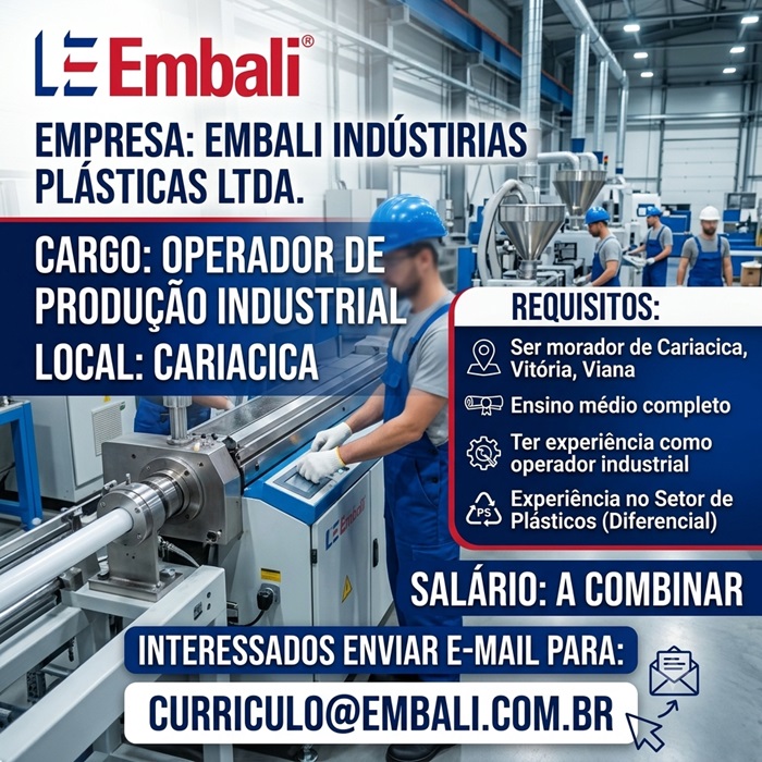 Operador de Produção Industrial